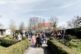Freie Trauung bei einer Hochzeit am Starnberger See bei Muenchen fotografiert von Hochzeitsfotografin Veronika Anna Fotografie aus Straubing.