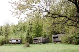 Holz Bungalows mitten in der Natur Gutsalm Harlachberg