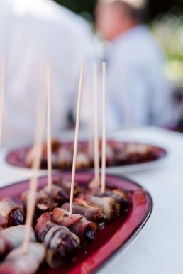 Finger Food für Hochzeiten mit Spießchen am Hofgut Hafnerleiten ind Schärding