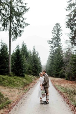 Brautpaarshooting bayerischer Wald mit Hochzeitsfotografin Veronika Anna Fotografie Deggendorf