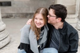 Paarshooting im München an der Pinakothek mit Veronika Anna Fotografie, Hochzeitsfotografin München