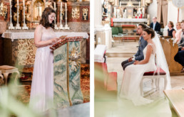 Kirchliche Trauung in Deggendorf, Natürliche Hochzeitsfotos von Hochzeitsfotografin Bayern Veronika Anna Fotografie