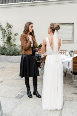 Gratulation mit der Braut fotografin Veronika Anna.