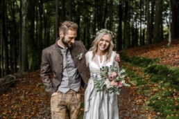 Die Fotografin Veronika Anna bei einer Hochzeit im bayerischen Wald