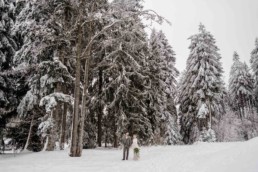 Winterhochzeit im bayerischen Wald von der Fotografin Veronika Anna